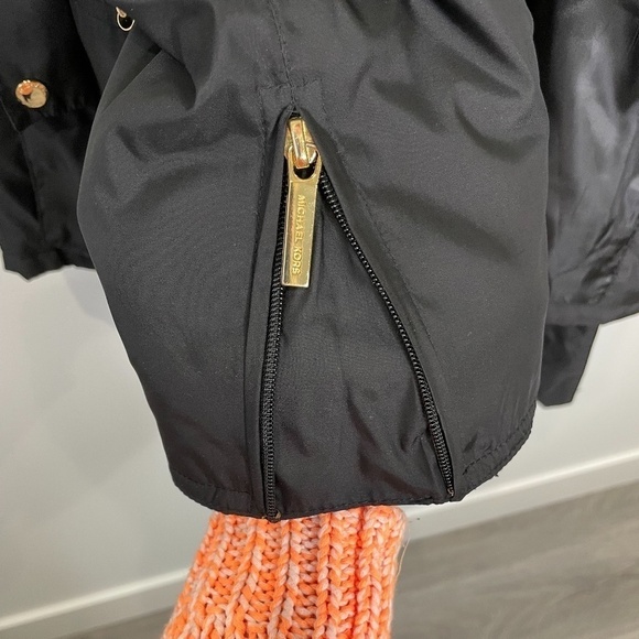 Michael Kors Black Jacket with Detachable Vest - Picture 6 of 10